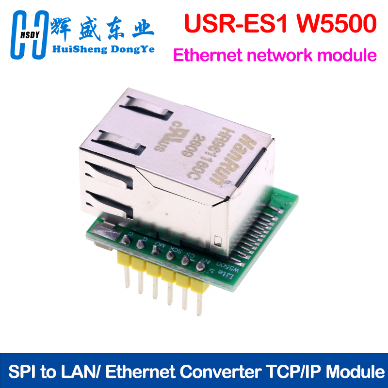 Ethernet Module W5500 - USR-ES1 W5500 Ethernet Network Module Hardware