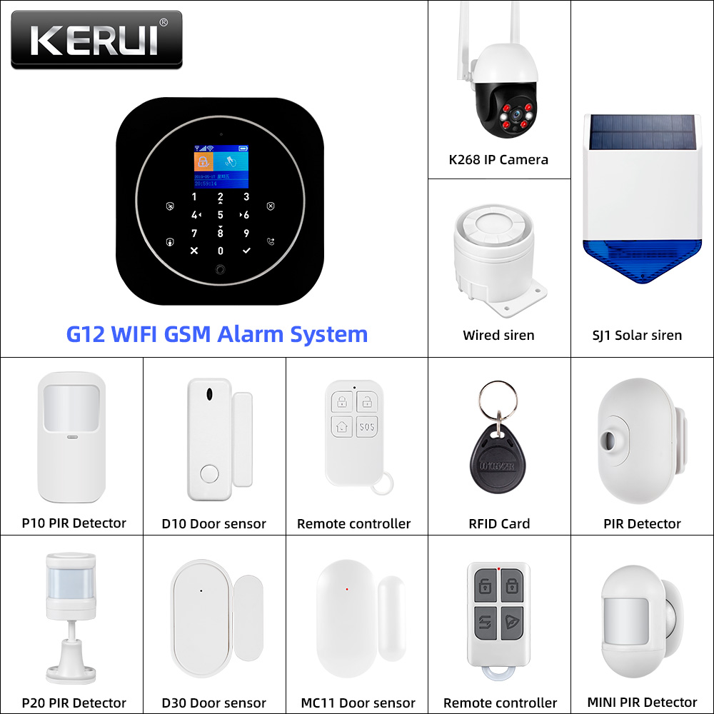 KERUI G12 2G Wifi Wireless Hom - Home Automation Diy review and price