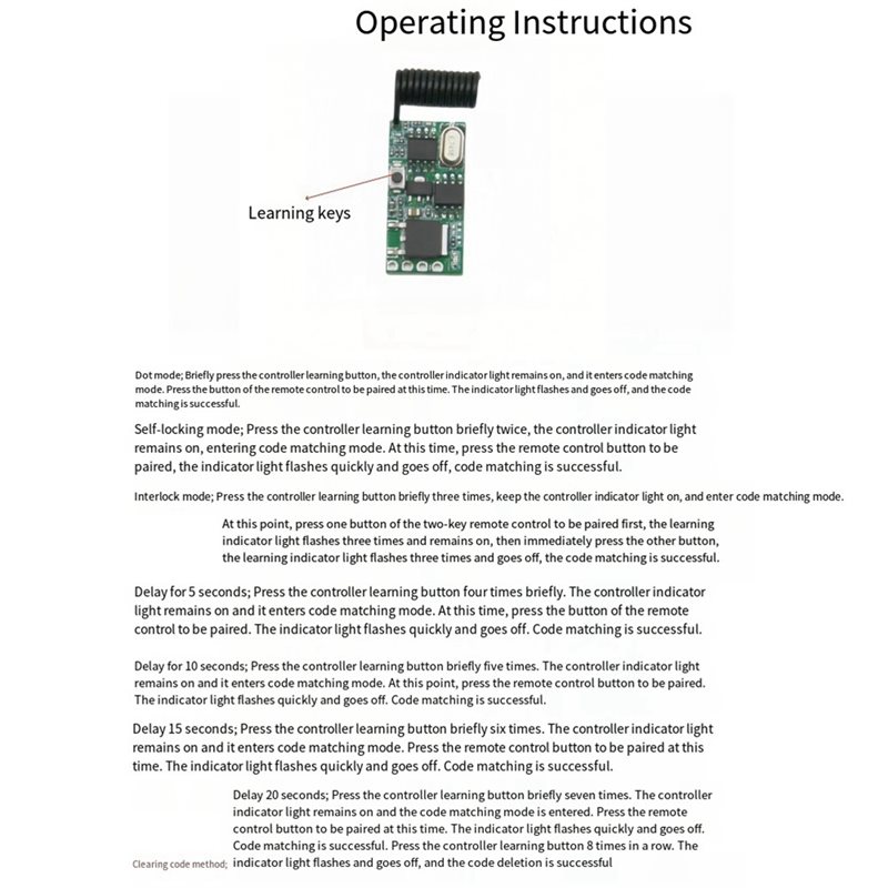 B04B-For RF Switch Controller+ - 433Mhz Receiver Module review and price