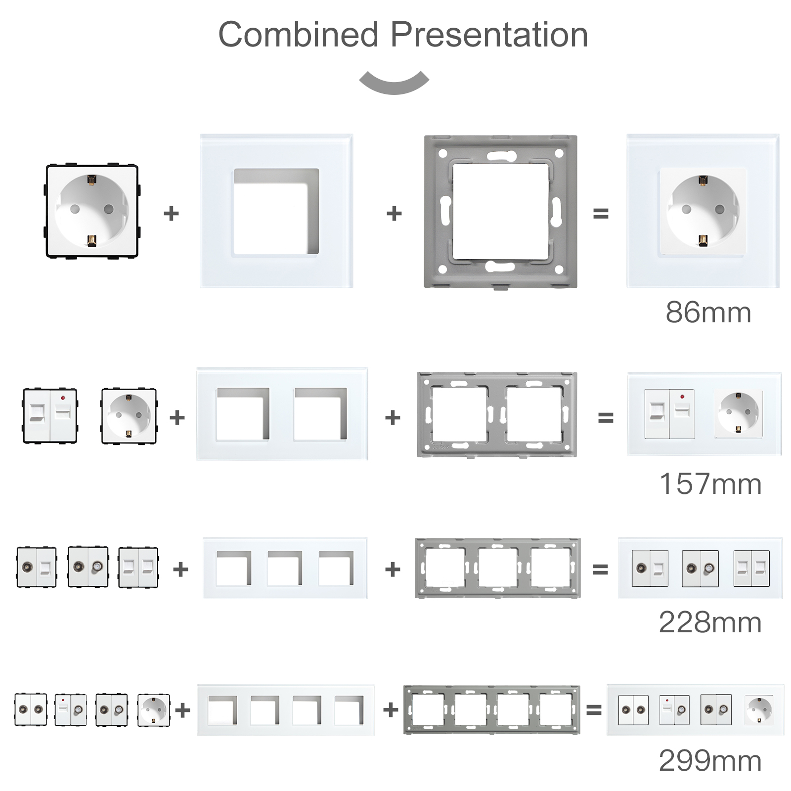 BSEED EU Standard Wall Socket  - Home Automation Panel Diy review and price