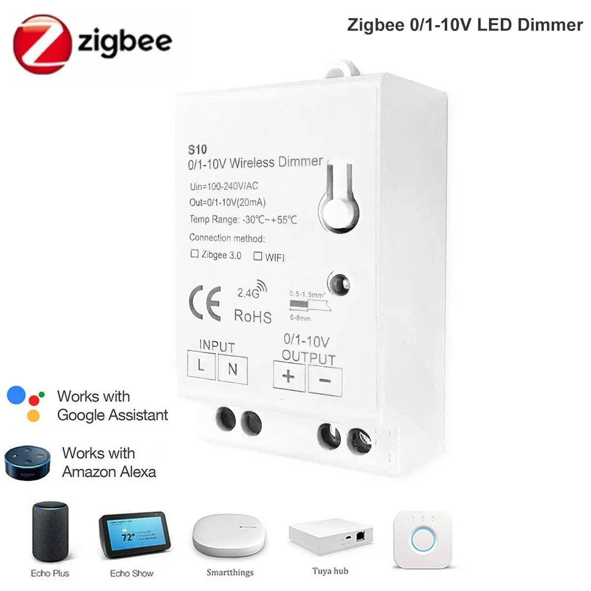 Zigbee 3.0 0-10V 1-10V Dimmer  - Zigbee Coordinator Stick review and price