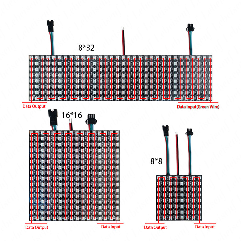 LED Digital Pixels Screen WS28 - Rgb Led Matrix 8X8 review and price