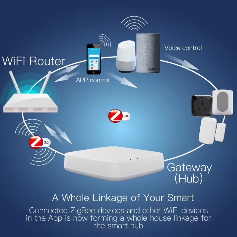Moes Tuya ZigBee 3.0 Smart Gat - Matter Hub Thread review and price