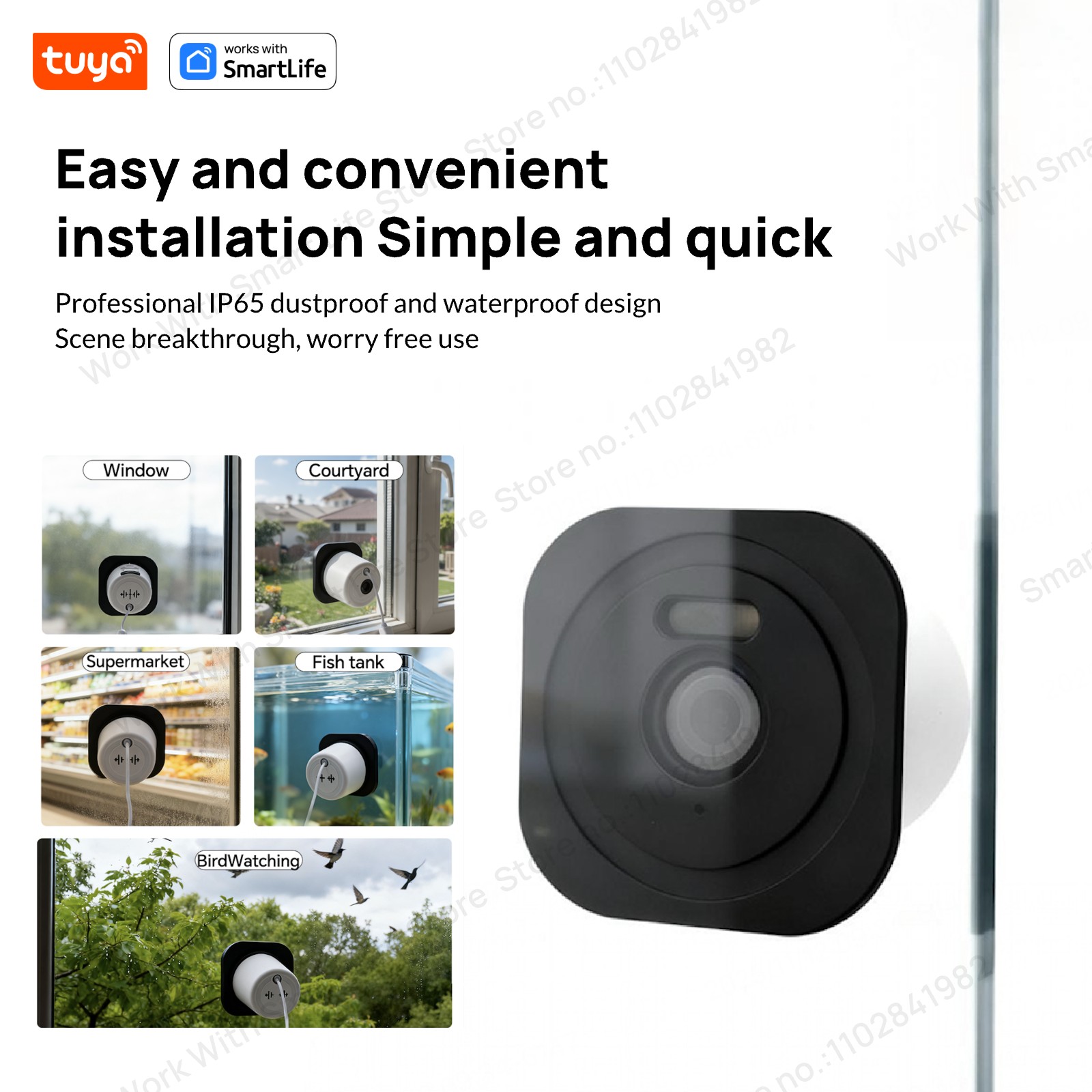 3MP 2K Tuya Window Camera,2.4G - Eufy Camera E220 review and price
