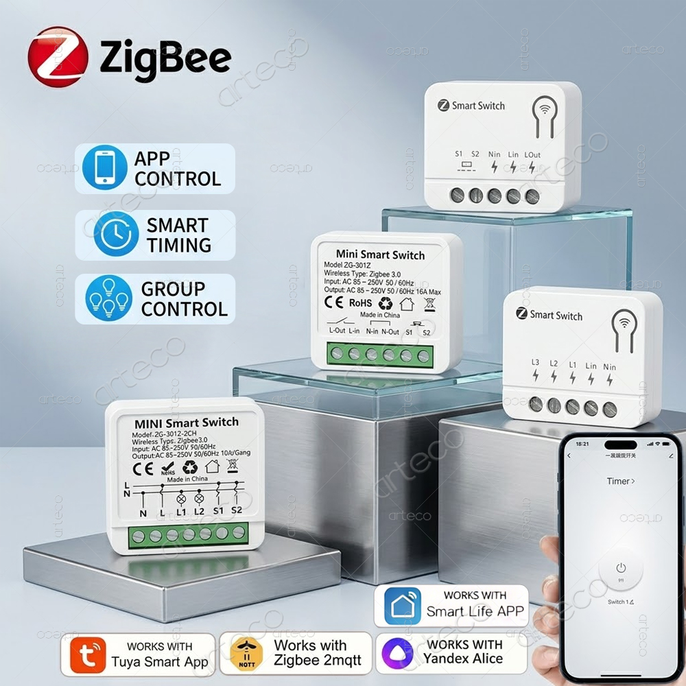 Tuya Zigbee Mini DIY Smart Swi - Home Automation Diy review and price
