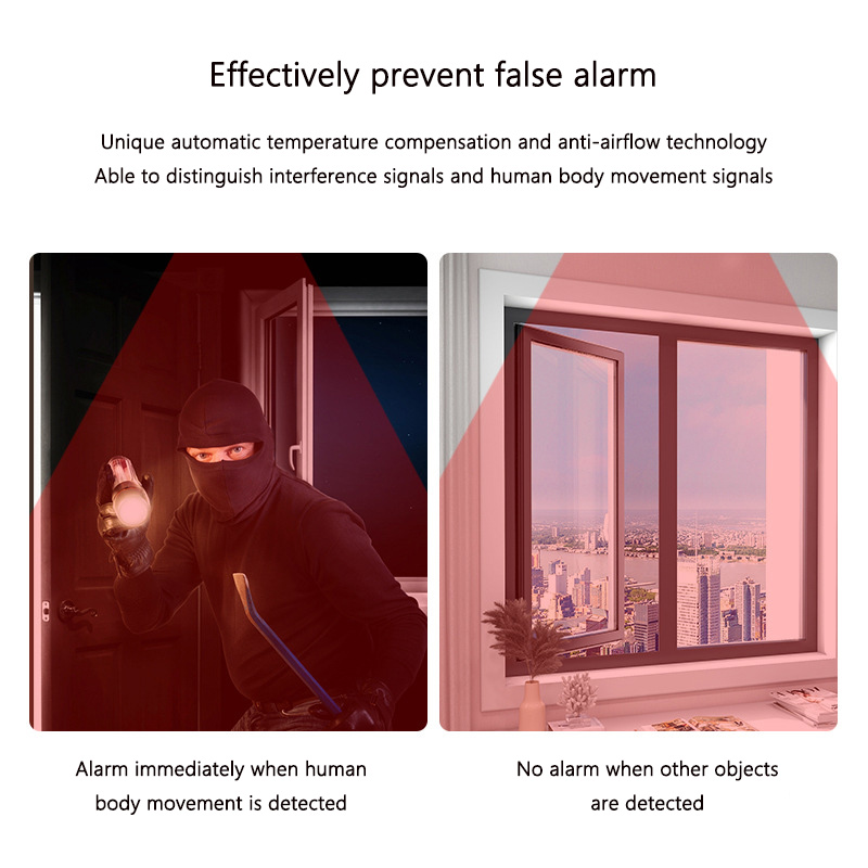 Indoor Anti-pet Anti-theft Ala - Motion Sensor Pir Wired review and price