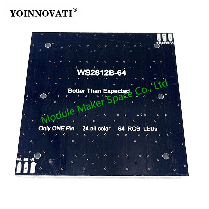 WS2812 LED 5050 RGB 8x8 LED Ma - Rgb Led Matrix 8X8 review and price