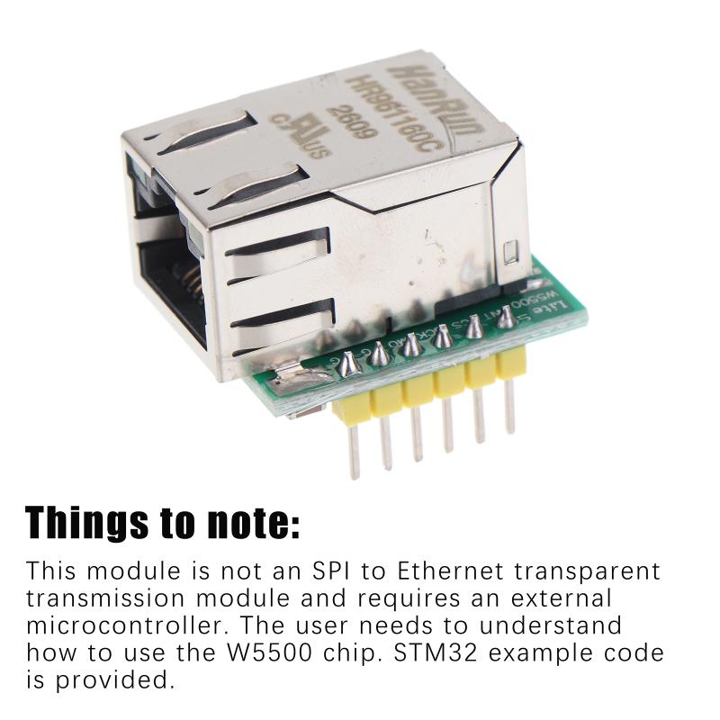 USR-ES1 W5500 Chip SPI to LAN  - Ethernet Module W5500 review and price