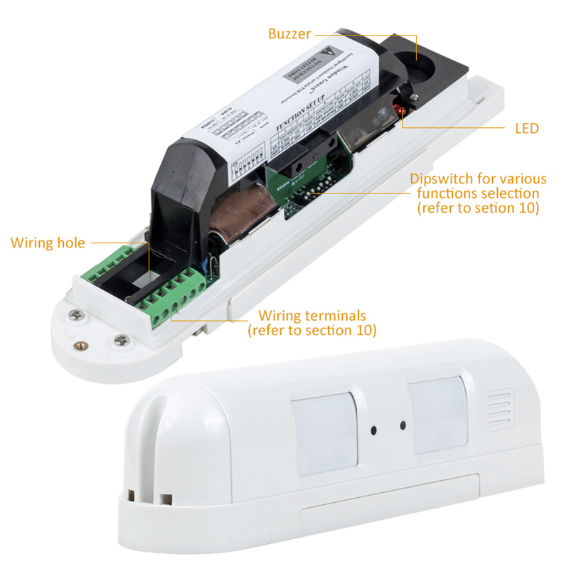DC12V Wired Dual Curtain PIR M - Motion Sensor Pir Wired review and price