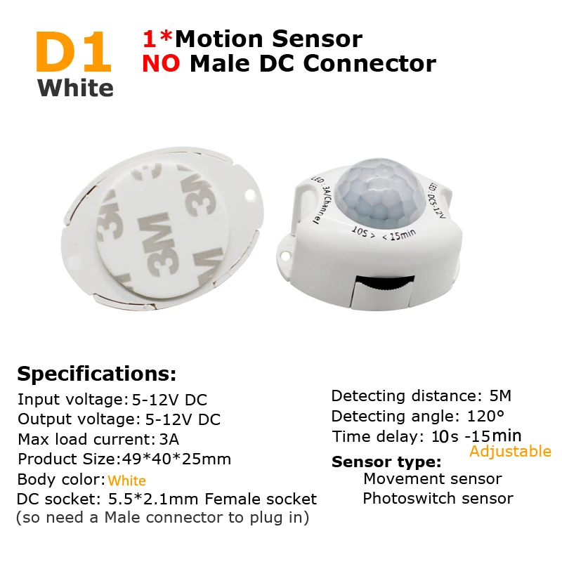 PIR Motion Sensor Switch 12V D - Motion Sensor Pir Wired review and price