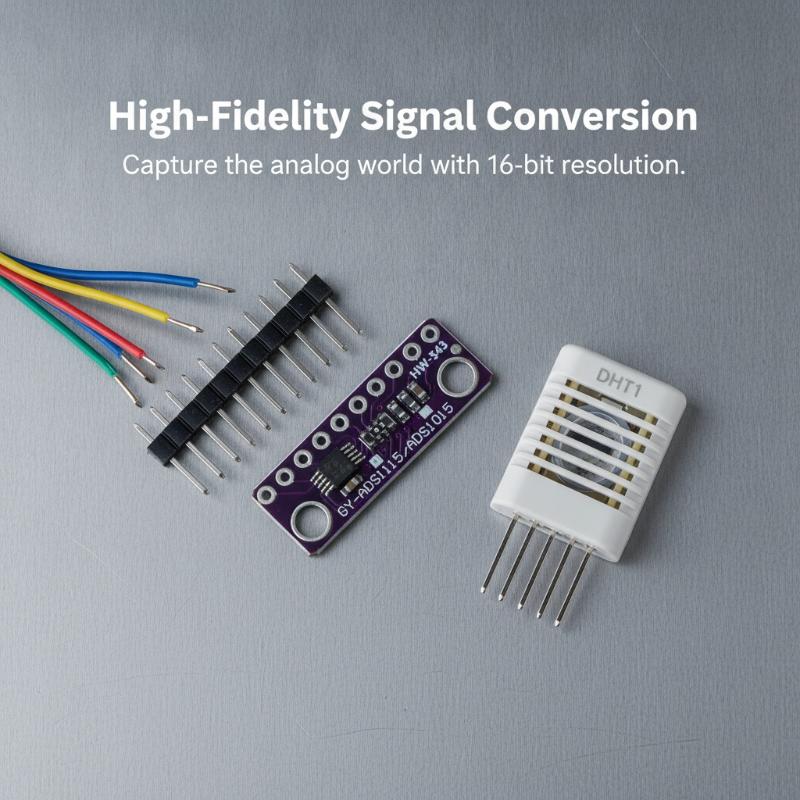 ADS1115 Adjustable Gain 16Bit  - Home Automation Systems Diy review and price